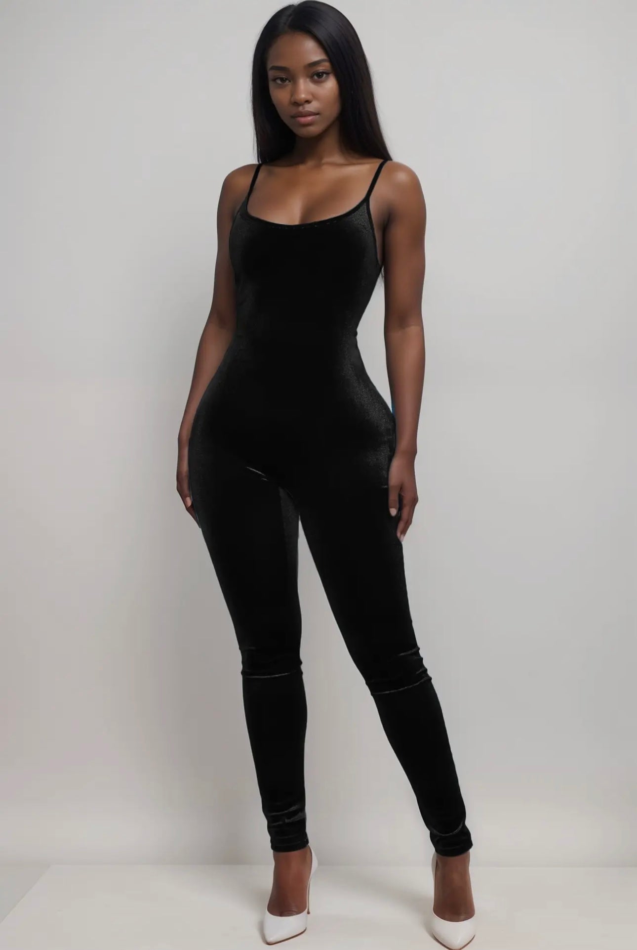 PUSHING VEE JUMPSUIT