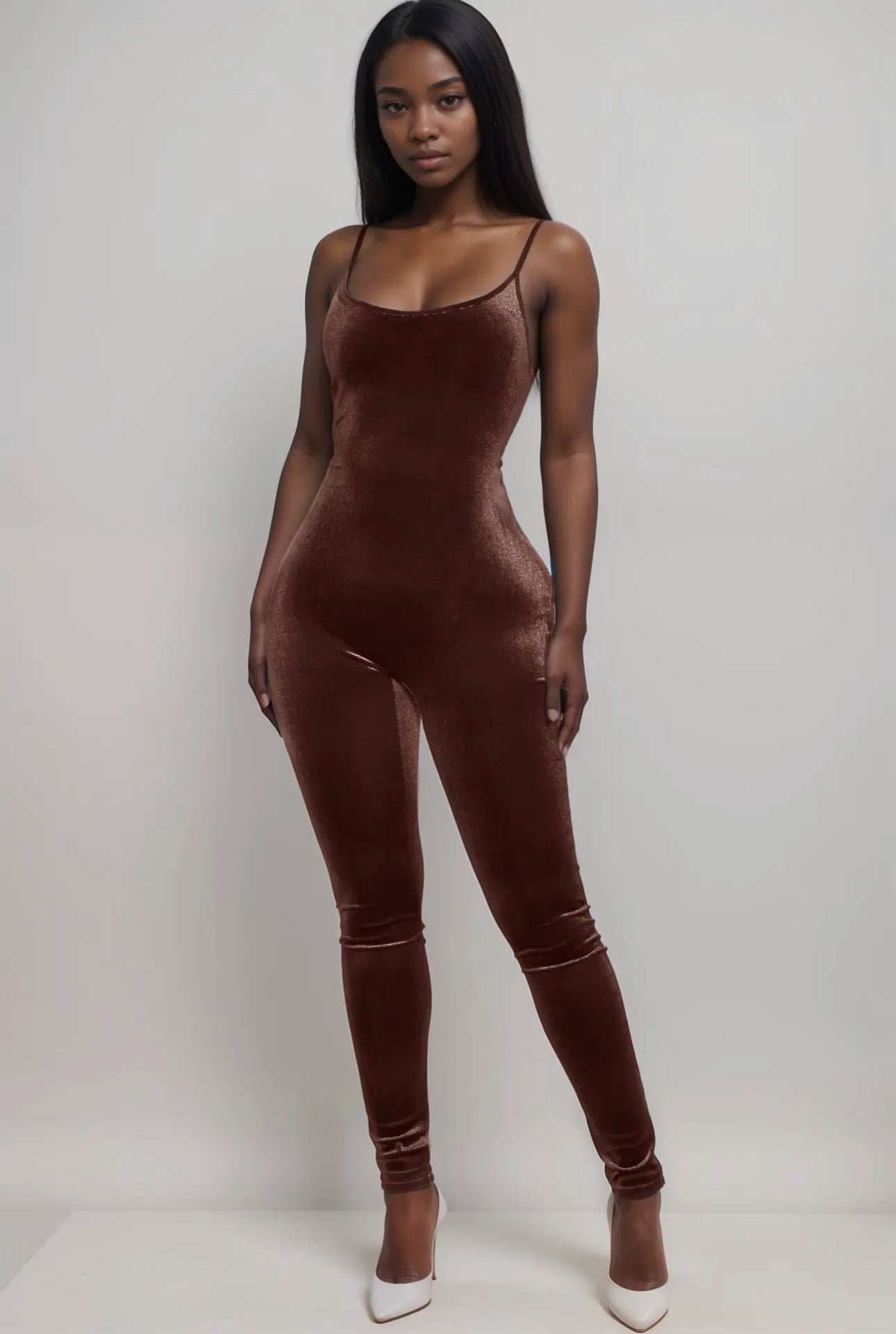 PUSHING VEE JUMPSUIT