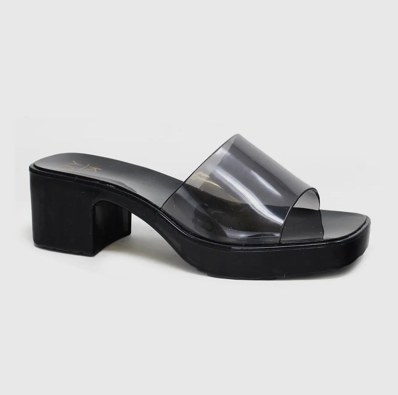 JELLY SANDALS- Black