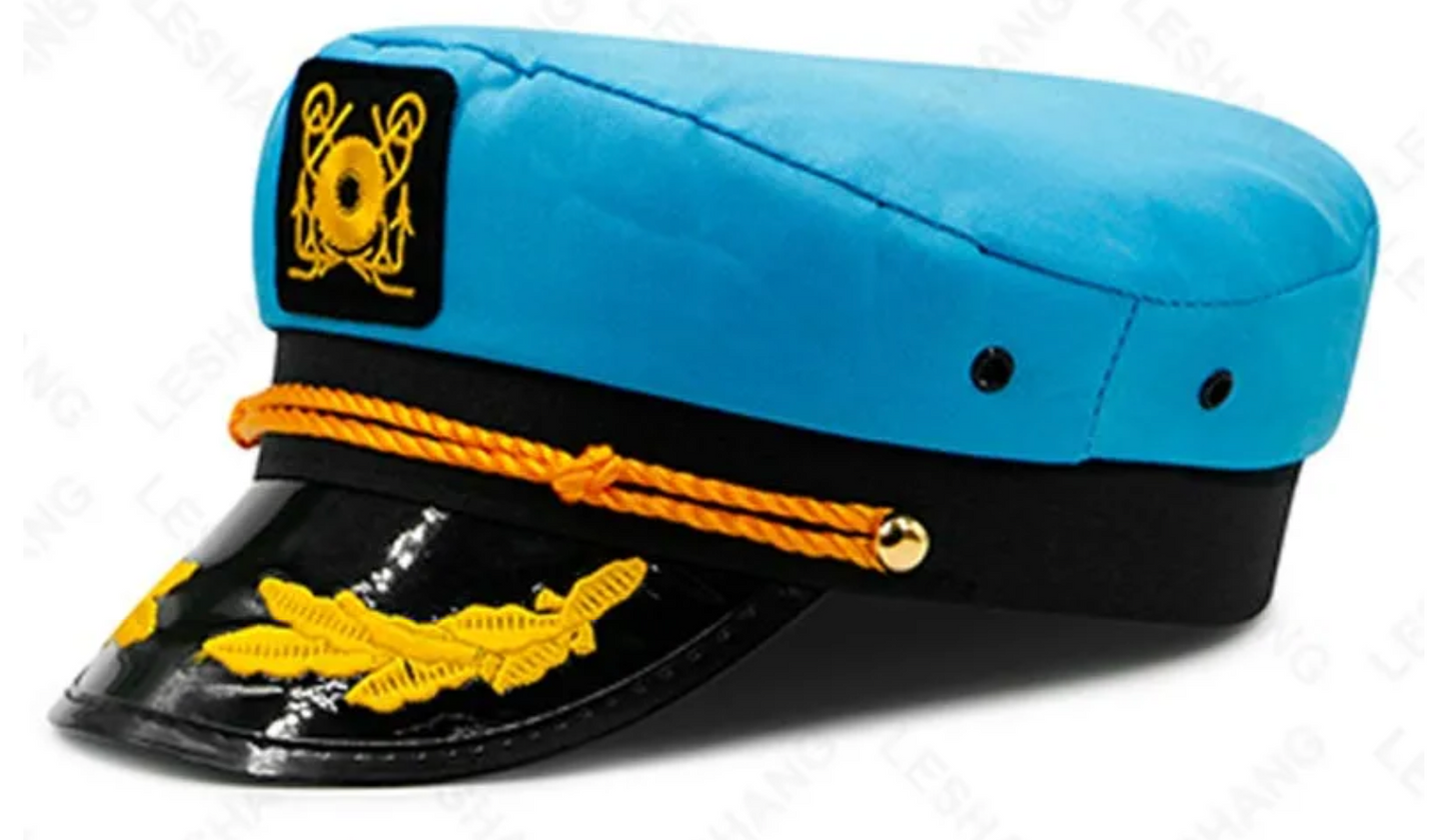 Caption Hat- Blue