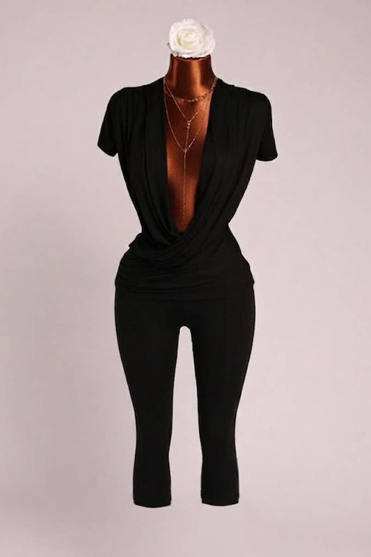 DRAPED DOWN SET