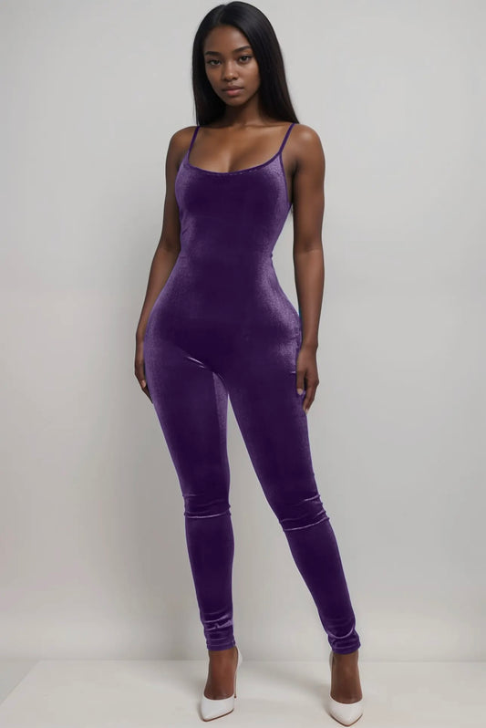 PUSHING VEE JUMPSUIT