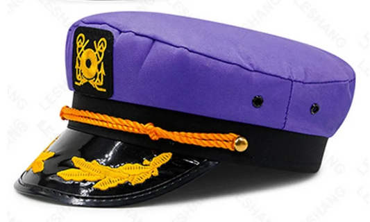 Caption Hat- Purple